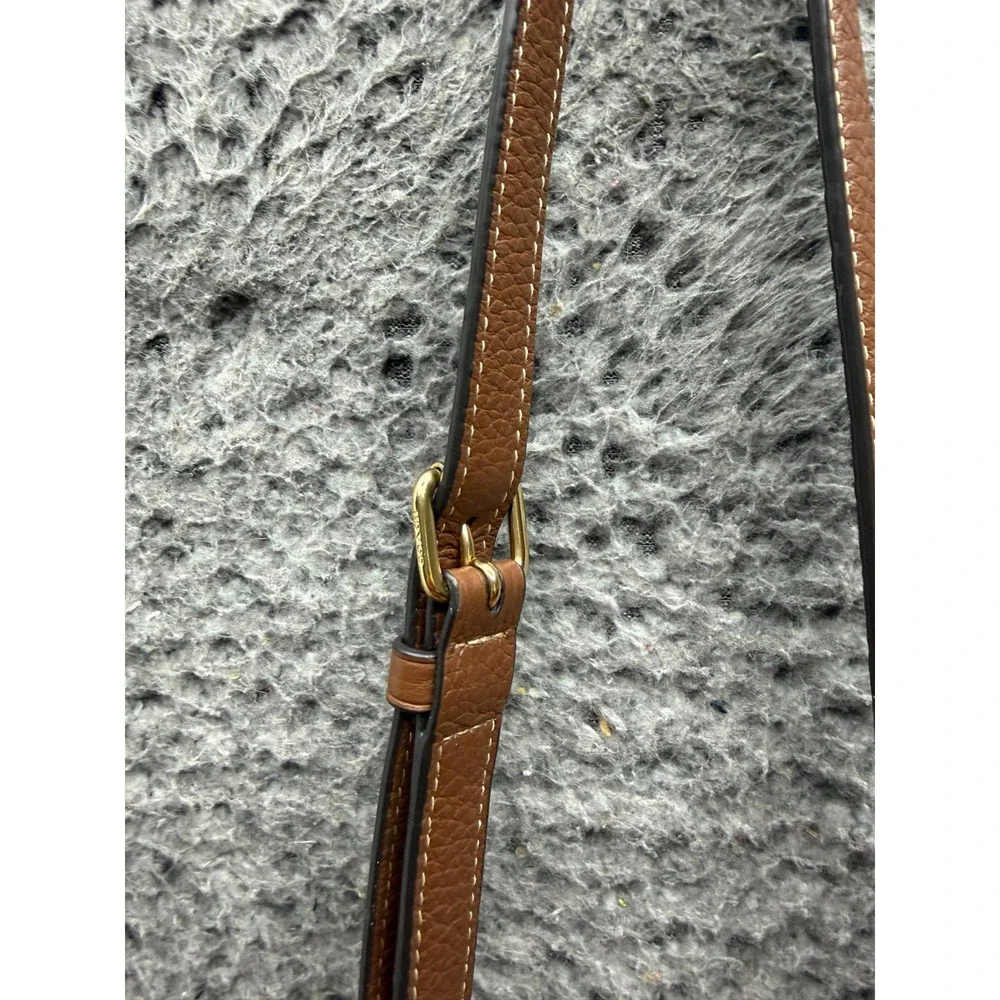 Coach Dempsey Tote Bag Signature Jacquard Stripe Coach Patch C8417 Khaki Red